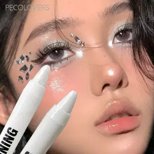 Shimmering Eyeshadow Pen,Long Lasting Waterproof Highlighter EyeShadow,Cream Shadow Stick,Providing Matte and Shiny Effects