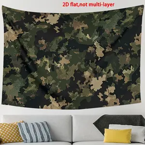 Military Camouflage Fabric Backdrop for Soldier Theme Party, Birthday Photos, and Studio Props Background cloth party banner 60X40