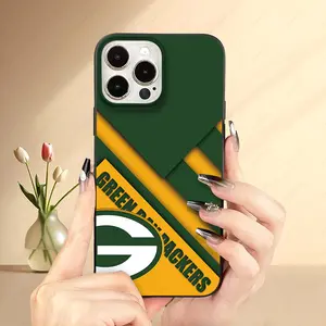 Protect Your Phone Soft Phone Case with Green Bay Team Pattern UV Printing Matte Phone Cover 360 Degree Full Protection for iPhone 11 12 13 14 15 16 Pro Max XR X/ XS 7 8 Plus for Smartphone Best Gift