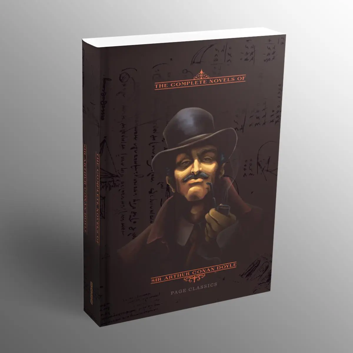 Sir Arthur Conan Doyle’s Complete Sherlock Holmes Novels - English Classic Literature Book, Softcover Series Compiles All 4 Novels for Book Lovers