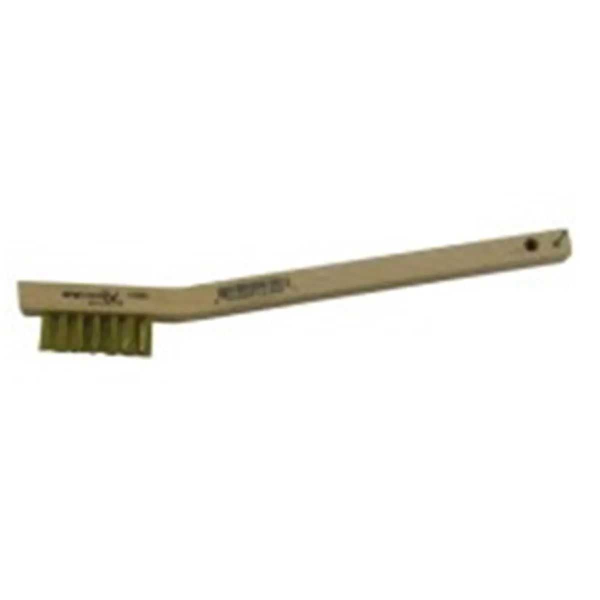 212 MAIN Premium Inspection Brush - 3 x 7 in Household Cleaning Handheld Tool with Durable Brass Bristles, Rectangular Head, Exceptional Strength, Compact Portable Supplies