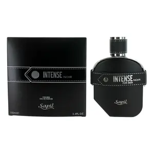 Intense Noir by Sapil, 3.4 oz Eau De Toilette Spray for Men