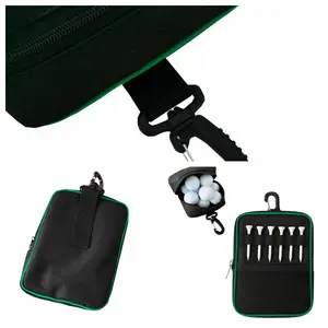 Portable Golf Ball Bag Organizer, Easy-To-Use Hanging Golf Bag, Convenient Golf Storage Solution, Ideal for Golfers