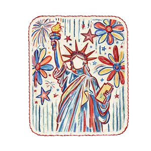 ID7 - Doodle Liberty DTF Transfer