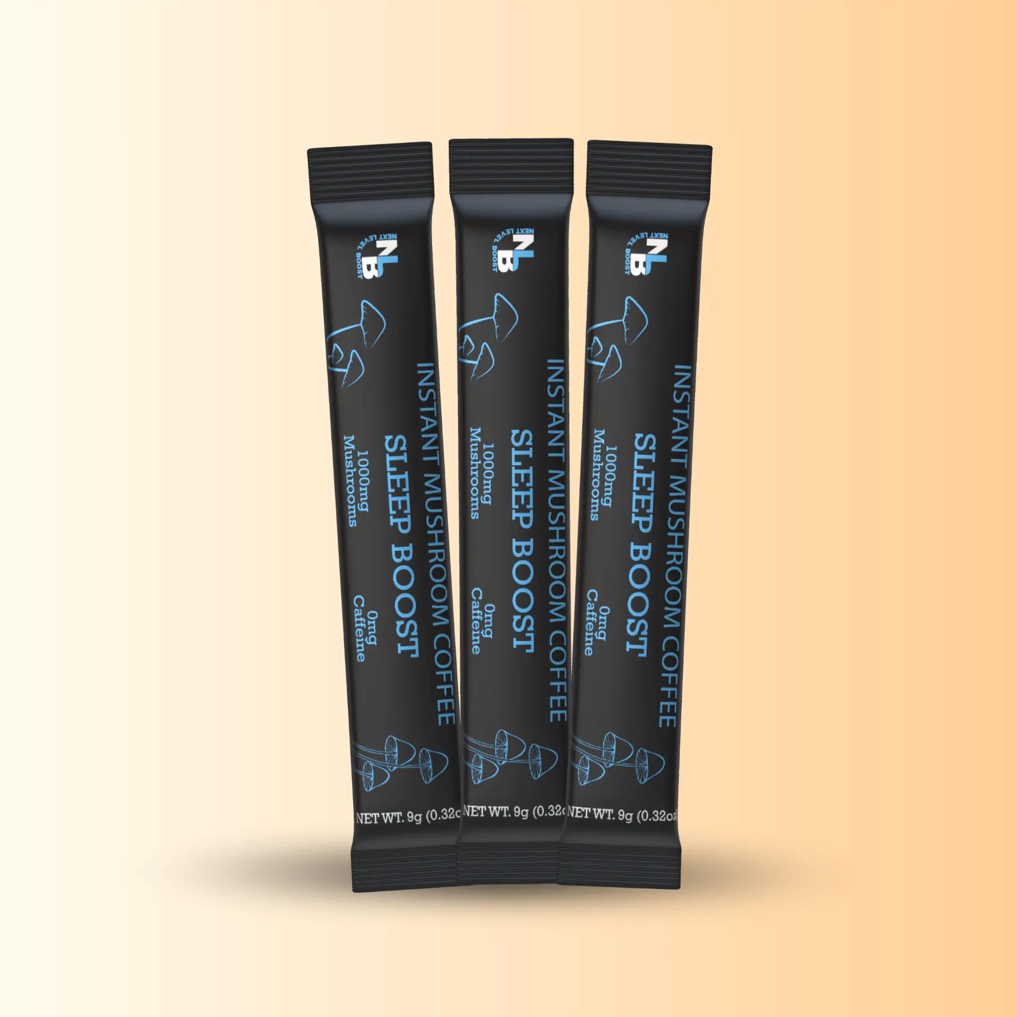 Sample Decaf Sleep Mushroom Coffee Drink with Collagen – Melatonin, Ornithine & Adaptogenic Mushrooms | Gluten-Free & Non-GMO