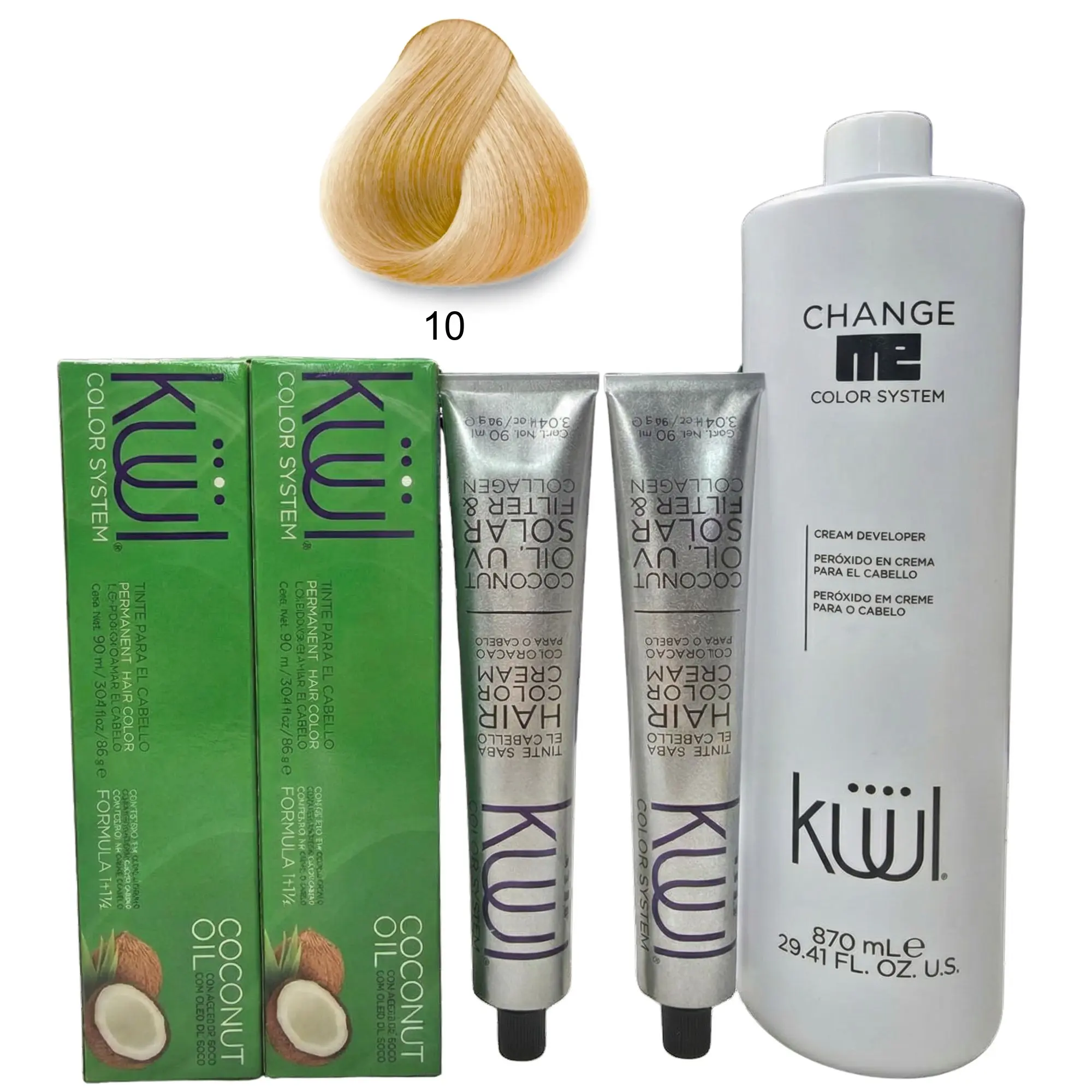 10 EXTRA LIGHT BLONDE/RUBIO EXTRA CLARO