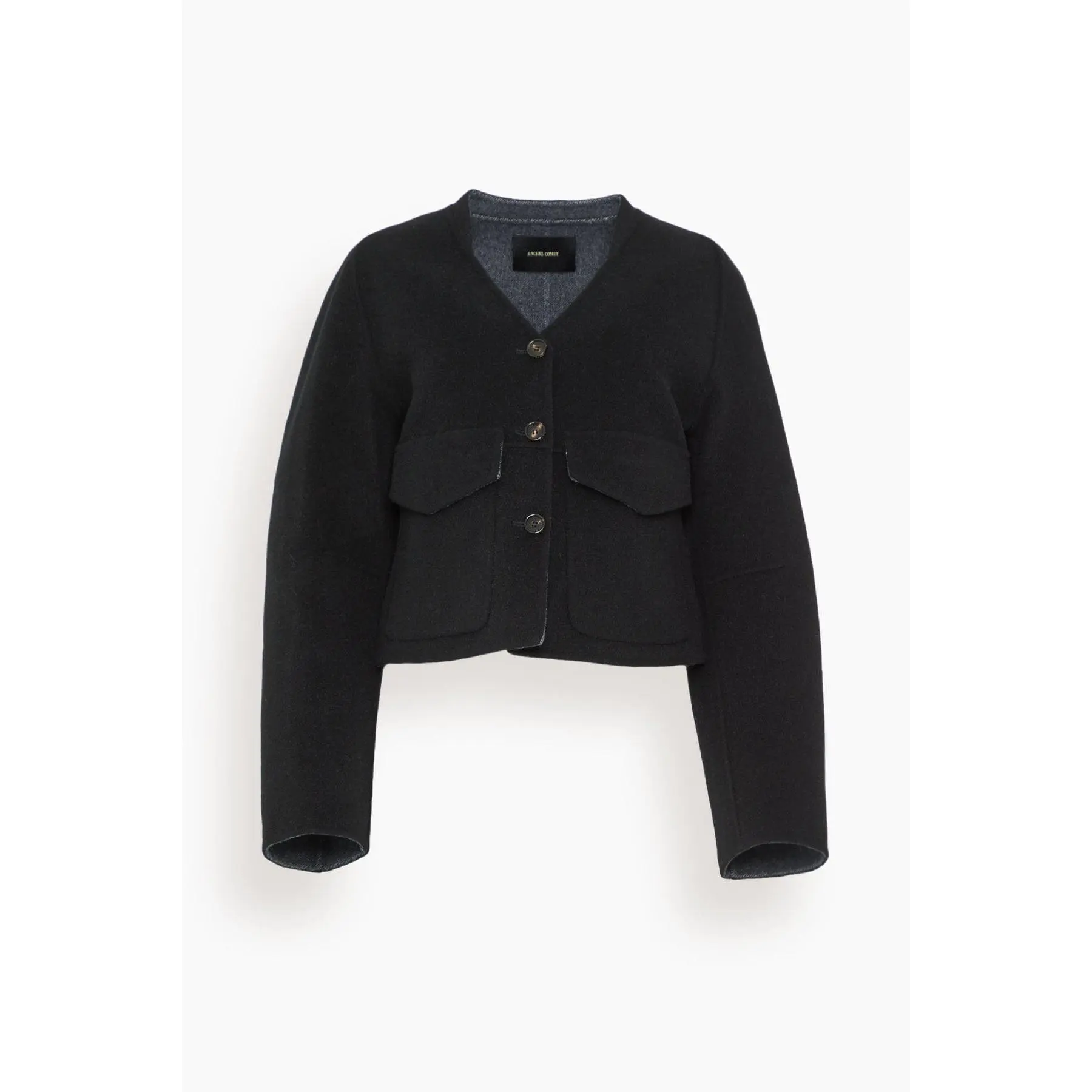 Derby Jacket in Black/Grey