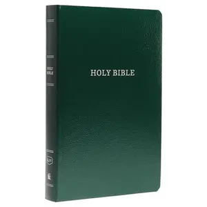 USED-KJV, Gift and Award Bible, Imitation Leather, Green, Red Letter Edition by Thomas Nelson (Imitation Leather)