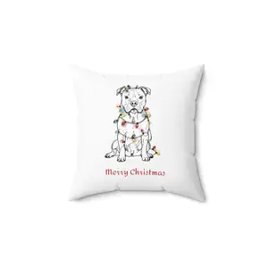 Spun Polyester Square Pillow for Comfortable Sleep