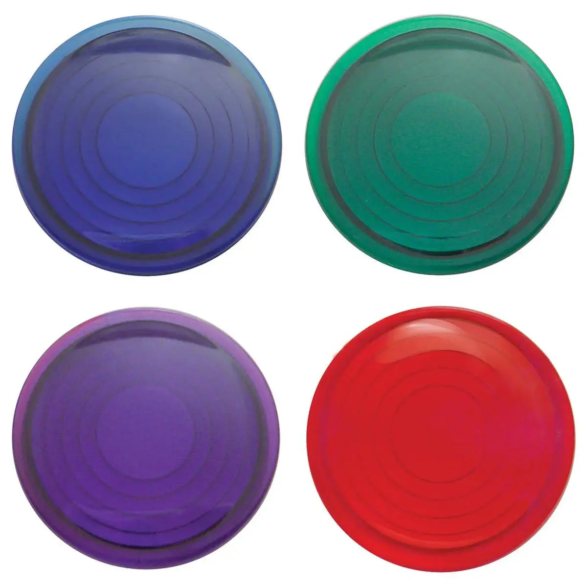United Pacific - Round Map Light Lens for Peterbilt