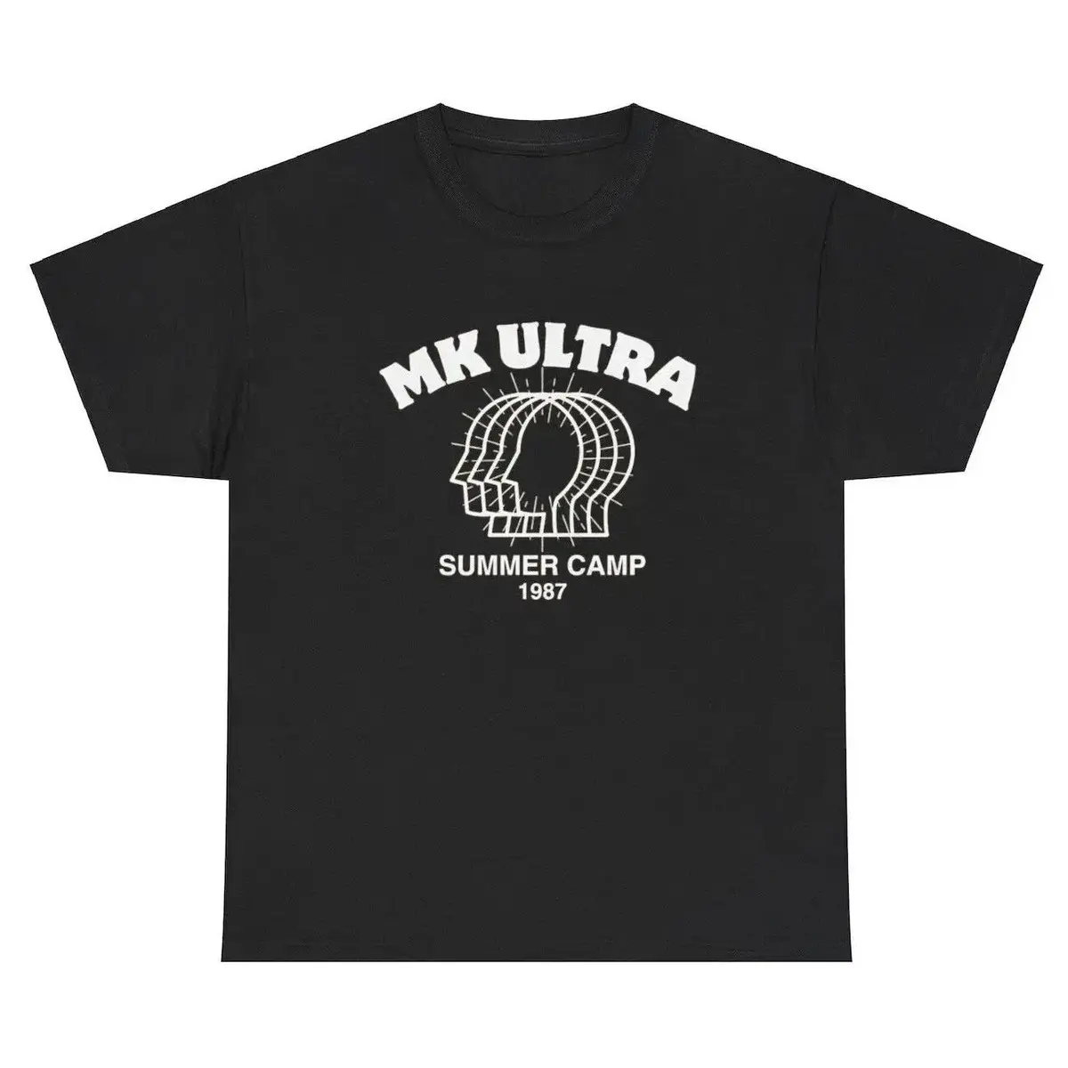 MK Ultra Summer Camp 1987 T Shirt Funny Political CIA Conspiracy Humor Silly Tee