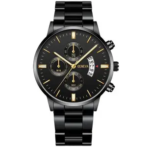 Luxury Calendar Quartz Wristwatch