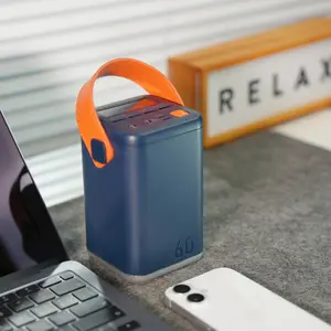 METABUNNY 45w Pro & 100W Ultra Powerbank 60,000mAh External Battery Pack with 6 Output Ports USB-A Type-C Charging Metal Lithium Protection