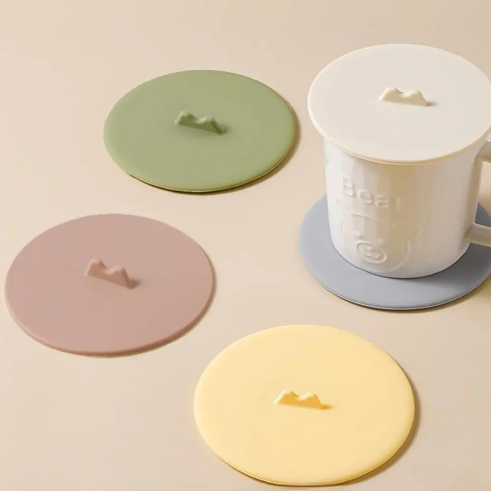 4 Pcs Food Grade Universal Silicone Cup Lids, Colorful Reusable Airtight Dust-Proof Sealing Mug Covers, Multi-Size Drink Accessory For Coffee Mugs, Tea Cups & Daily Household Drinkware