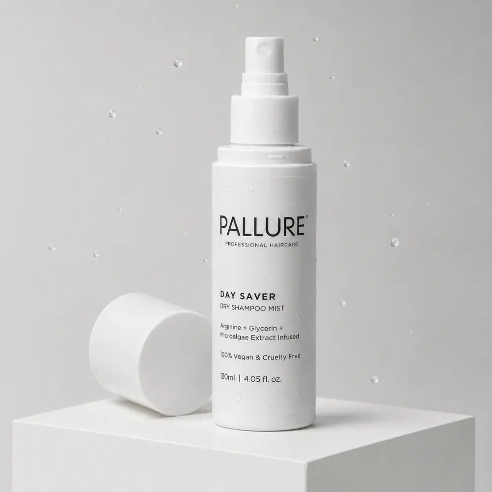 Day Saver Dry Shampoo Mist - Lightweight and Non-aerosol, Absorbs Excess Oil and Promotes Scalp Health, No White Cast, Fresh Coconut Scent
