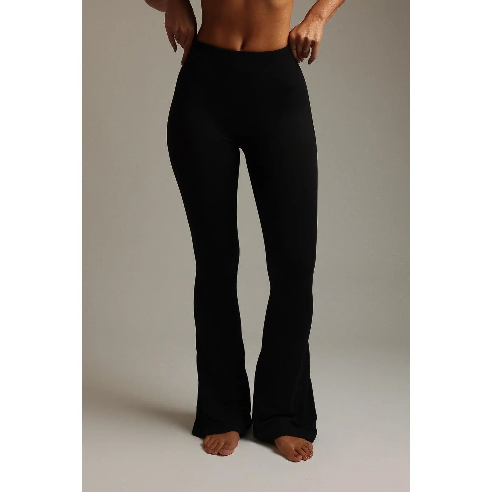 Pro-Technical Flared Leggings - Black