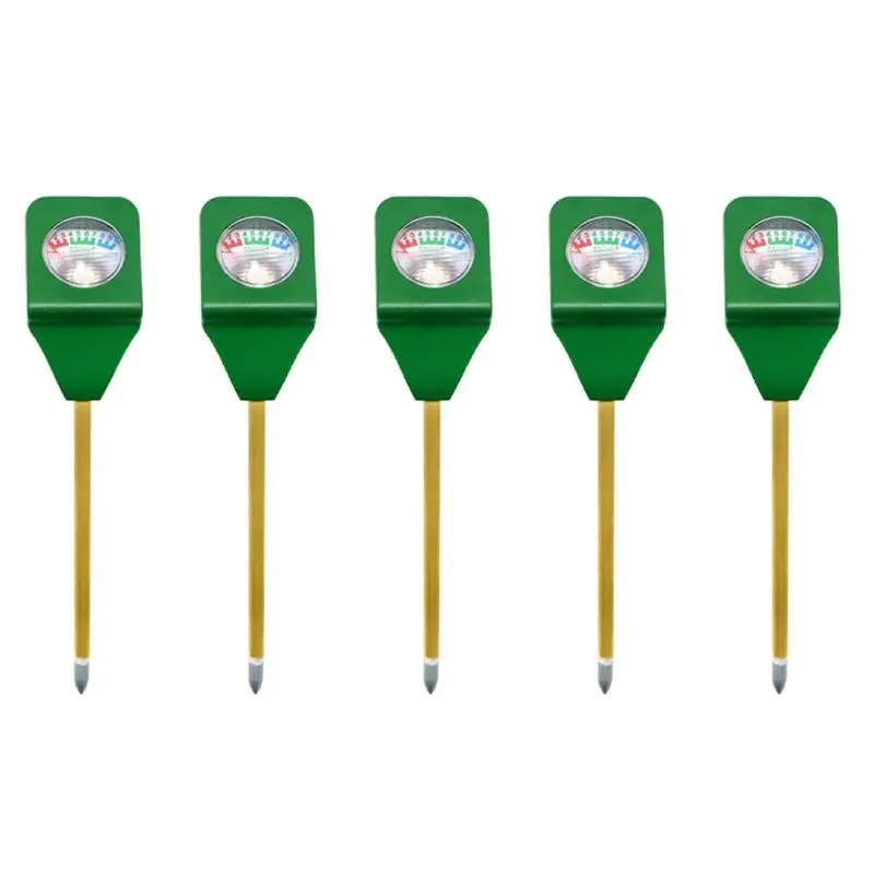5X Mini Soil Moisture Meter Moisture Tester Soil Meter Plant Soil Kit Moist Tester Testing Instrument