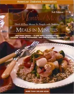 USED-Month of Meals: Meals in Minutes by American Diabetes Association (Unknown)