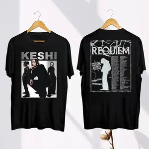 Keshi Requiem Graphic Shirt, 2024 Keshi Requiem World Tour Shirt, Keshi Fan Gift, Keshi Indie Music Shirt, Keshi Merch, Keshi Casey Luong