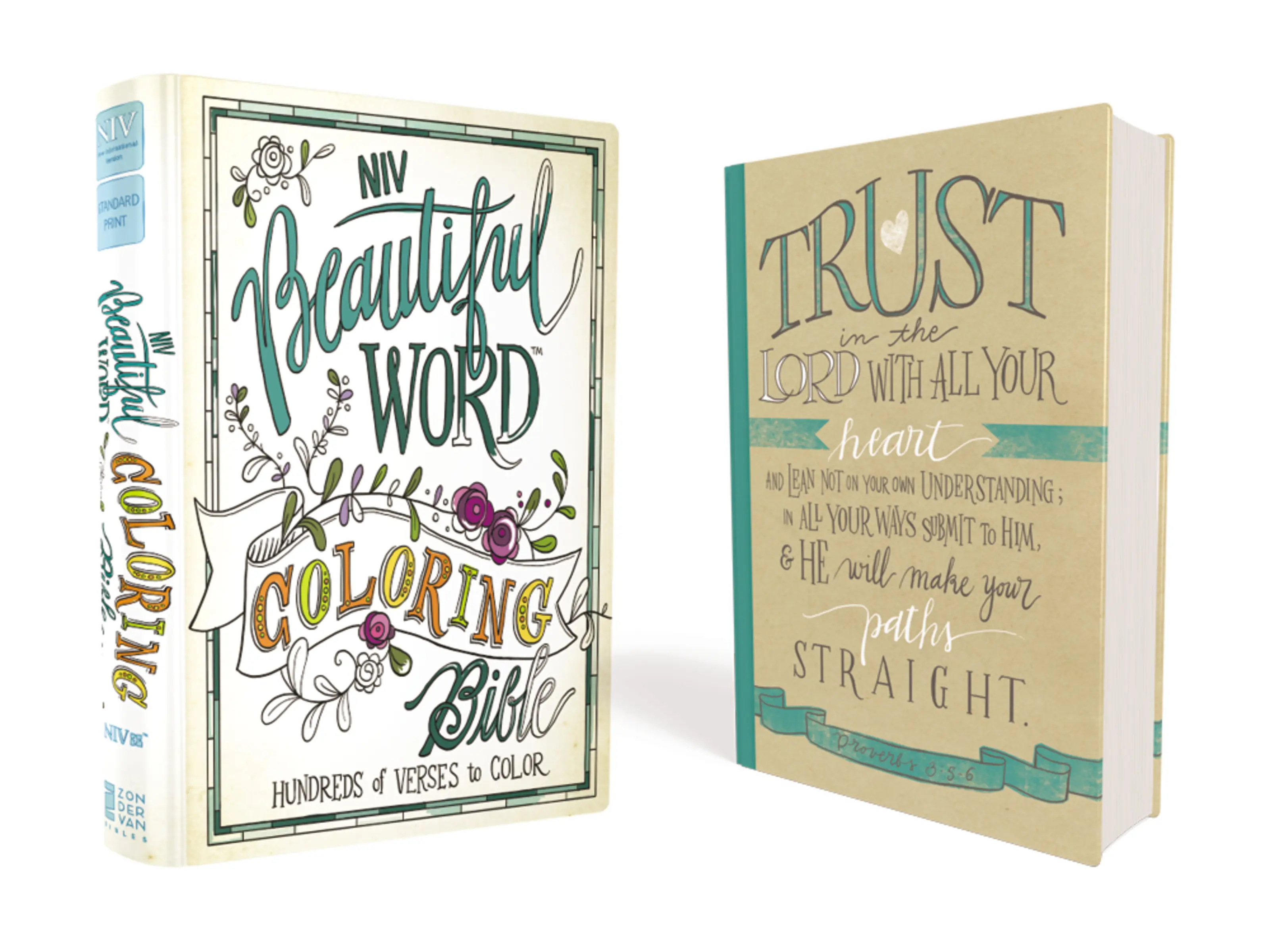 NIV, Beautiful Word Coloring Bible, Hardcover: Hundreds of Verses to Color (Beautiful Word) by Zondervan [Hardback Book]