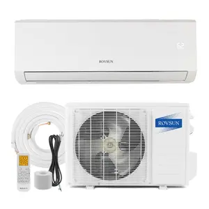 9,000/12000/18000/24000 BTU Mini Split AC/Heating System with Inverter, 19SEER 115V Energy Saving Ductless Split-System Air Conditioner with Pre-Charged Condenser, Heat Pump, Remote Control & Installation Kit