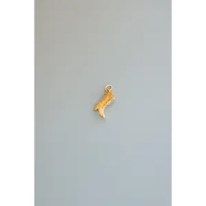 Gold Boot Charm