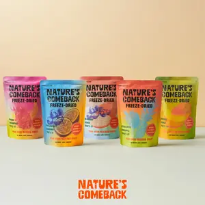 Nature's Comeback Freeze-Dried Fruit Bundle (5 pack x 30g) | Real Fruit • No Sugar Added • No Preservatives