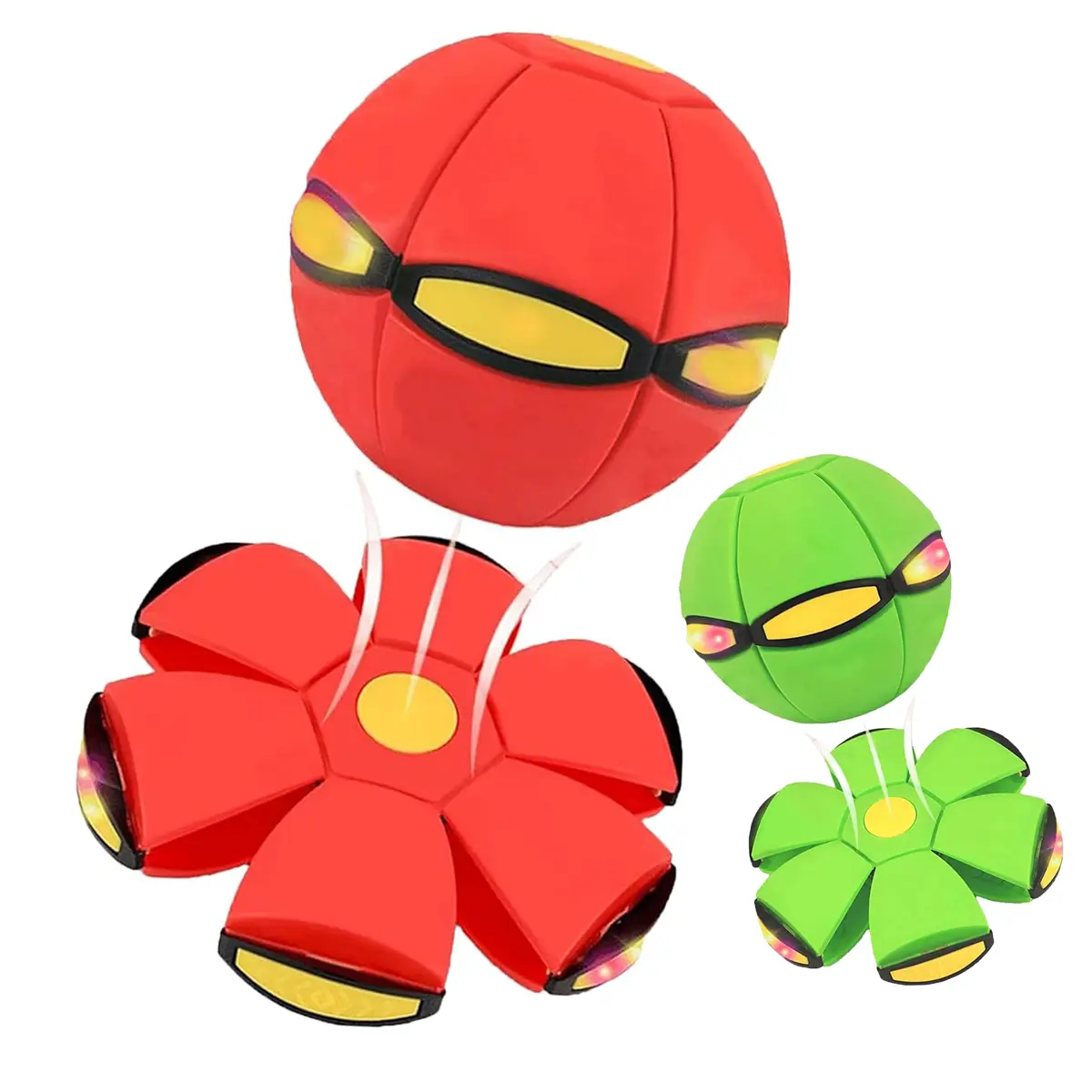 2026 Children's bouncing ball, UFO ball, it will bounce when crushed, interesting toys, children's gifts.