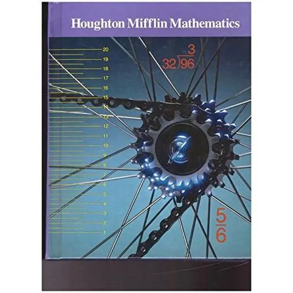USED Book - Houghton Mifflin Mathematics, Grade Five by Lelon R. Capps (Hardcover) - english