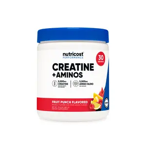 Nutricost Creatine + Aminos Powder Supplement