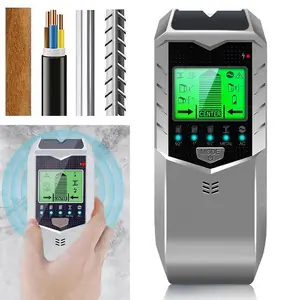 5 in 1 Wall Detector, Handheld Wall Scanner, Multifunctional Wall Detector, Professional Measuring Tool for Wood, Wire