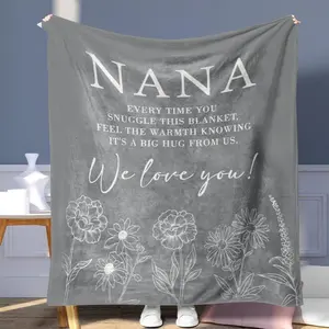 Letter Pattern Blanket, Soft Throw Blanket, Soft Cozy Blanket, Air-Conditioned Room Blanket, Warm Nap Blanket For Home Office Travel, Gift For Friend & Family