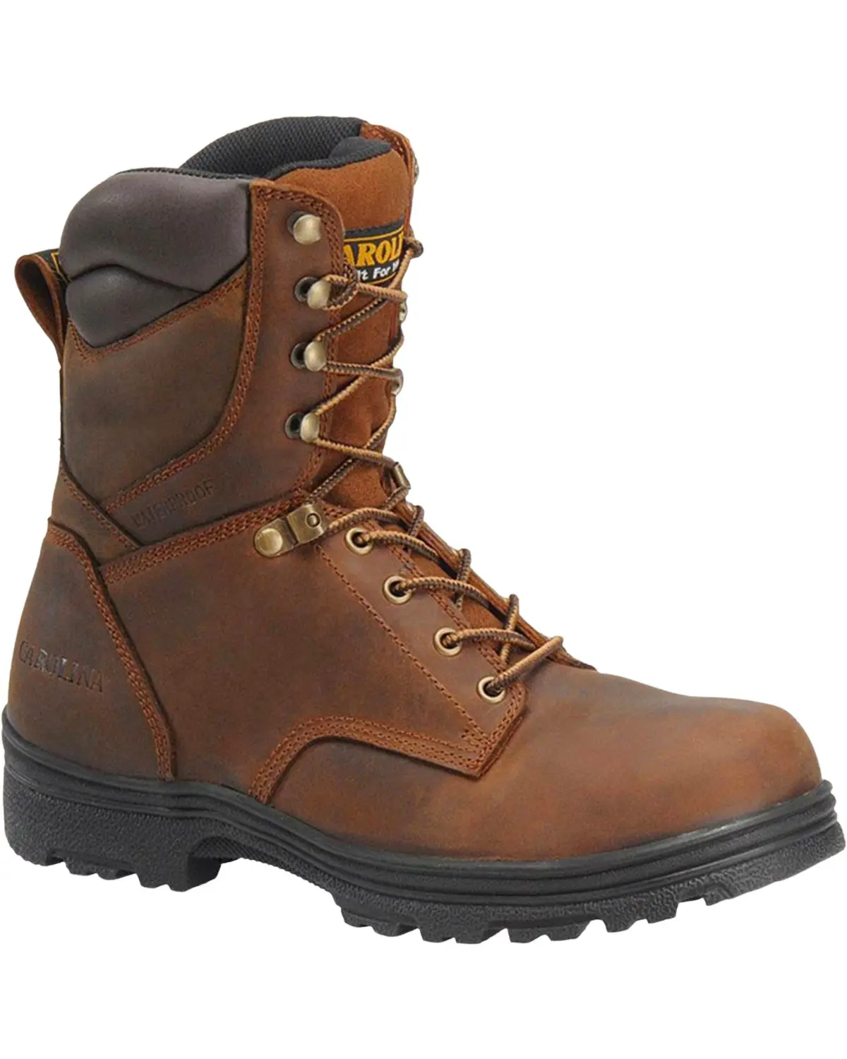 Carolina Men's Men'S 8" Waterproof Work Boot Steel Toe - Ca3524