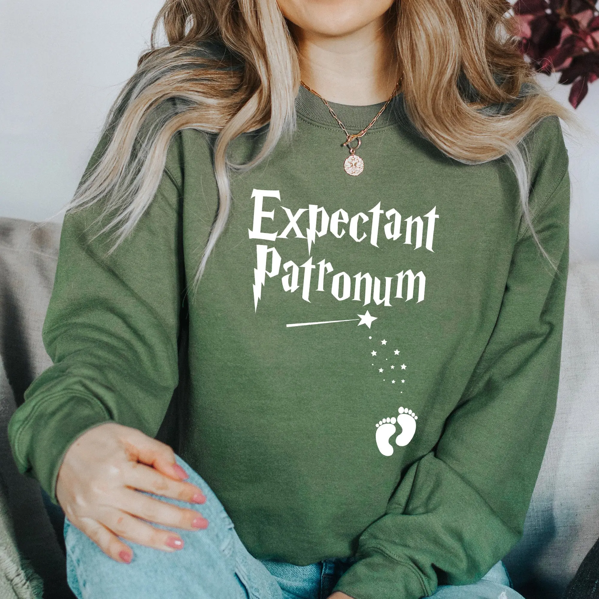 Pregnancy Announcement Sweatshirt, Pregnancy Sweatshirt, Pregnancy Reveal New Baby Announcement Pregnant Shirt, Mom to be Shirt Pregnancy Gift - AMBER