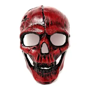 Steampunk Skull Masquerade Party Mask, Scary Horror Skeleton Devil Masks for Halloween Costume Cosplay