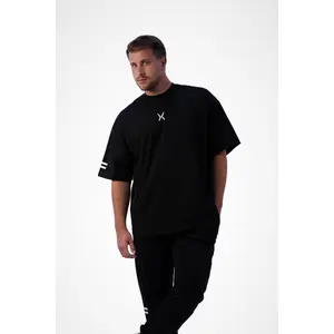 Stripe Code Men's Oversized T-Shirt - Classic Fit Design, Comfortable Fit, Stylish Fit, Versatile Style for Men