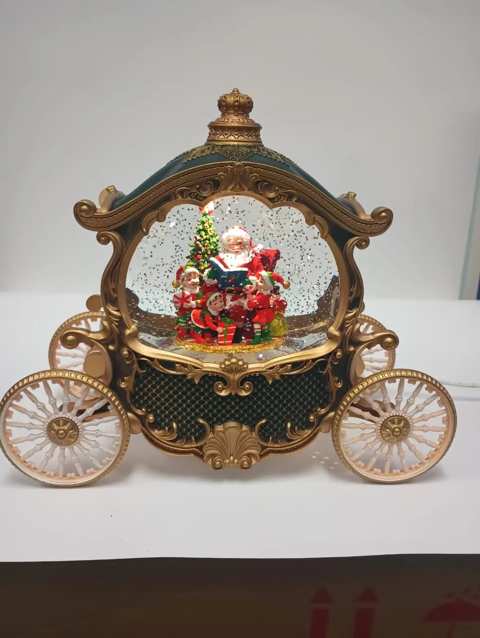 Customized Christmas Palace Car LED Lanterns Christmas Decorations