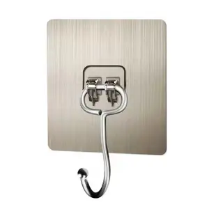 [Life Expert]Ultra Strong  Max Transparent Self-Adhesive Hooks, Heavy-Duty Clear Hooks for Hanging Heavy Duty on Smooth Surfaces Like Tiles, Glass, Metal .