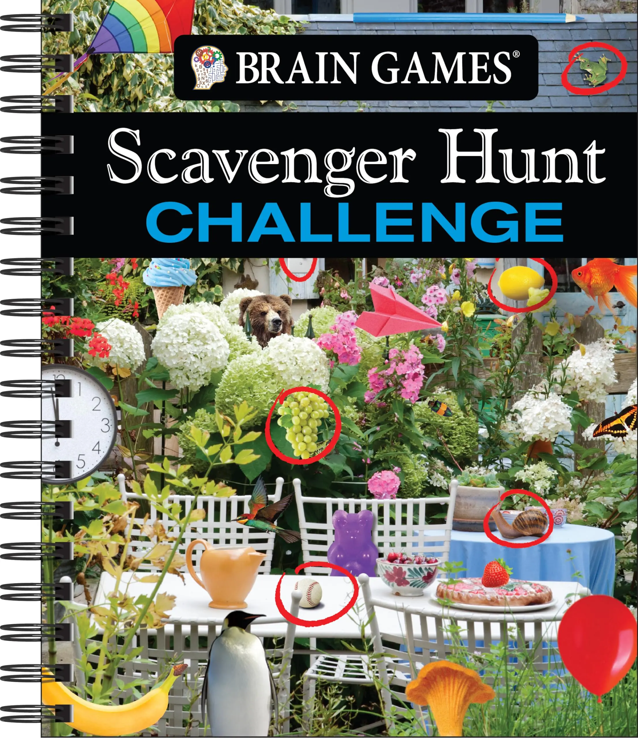 Brain Games - Scavenger Hunt Challenge: Volume 2 -- Publications International Ltd - Spiral