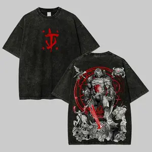 valentine shirts Vintage Wash Dark Slayer Inspired Unisex TShirt, Doom Shirt, Medieval Sci Fi Gamer Retro Fantasy Tee, Gift For Gamers clothing merch Top