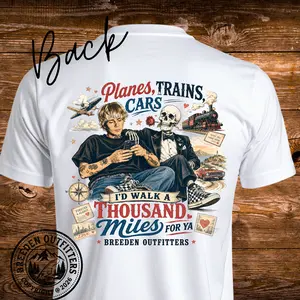 Id walk a thousand miles for ya Summer Jones Tee