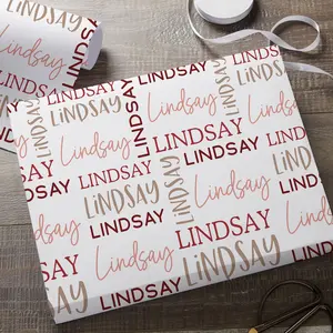Collage Name Personalized Wrapping Paper, Custom Wrapping Paper, Gifts for Her, Wrapping Paper for Gifts, Custom Gift Wrap, Gift Wrap Roll, gift wrapping paper, birthday gift, gift tags.