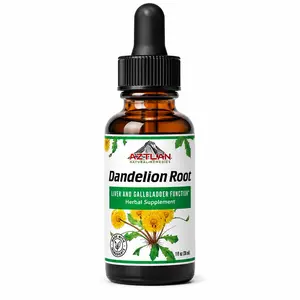 AZTLAN HERBAL REMEDIES Edible Dandelion Root Tincture, 1oz US-Made Dietary Supplement for Liver & Gallbladder Function Support