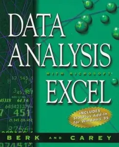 USED-Data Analysis with Microsoft Excel: Windows 95 Edition by Kenneth N. Berk (Hardcover)