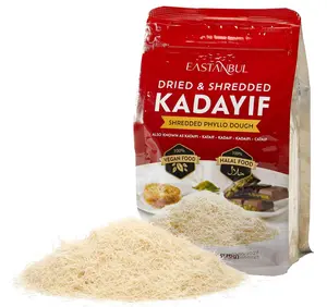 Eastanbul Dried & Chopped Kataifi Shredded Fillo Dough, Kurutulmus Kadayif Pastry Dough, Ingredient for The Viral Dubai Pistachio Chocolate Bar, Shredded Phyllo, Kunafa, Knafeh, Katifi, 170g (6oz)