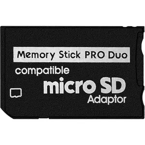 Memory Stick Adapter for PSP,  SD to Memory Stick PRO Duo MagicGate Card Compatible with Camera, Handycam, Cell Phone & PSP 1000/2000/3000