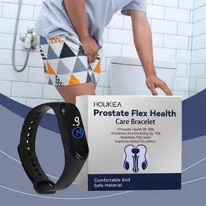 Houkea Men's Care Bracelet, Body Relief Discomfort Daily Portable Fashion Wear Gentle Care Bracelet