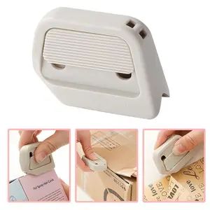 Auto-Retractable,New Magnetic Box Cutter With Automatic Rebound and Magnetic Suction,Pocket Sized,Stays Sharp Up to 10X Longer for Paper,Boxes,and Crafts.