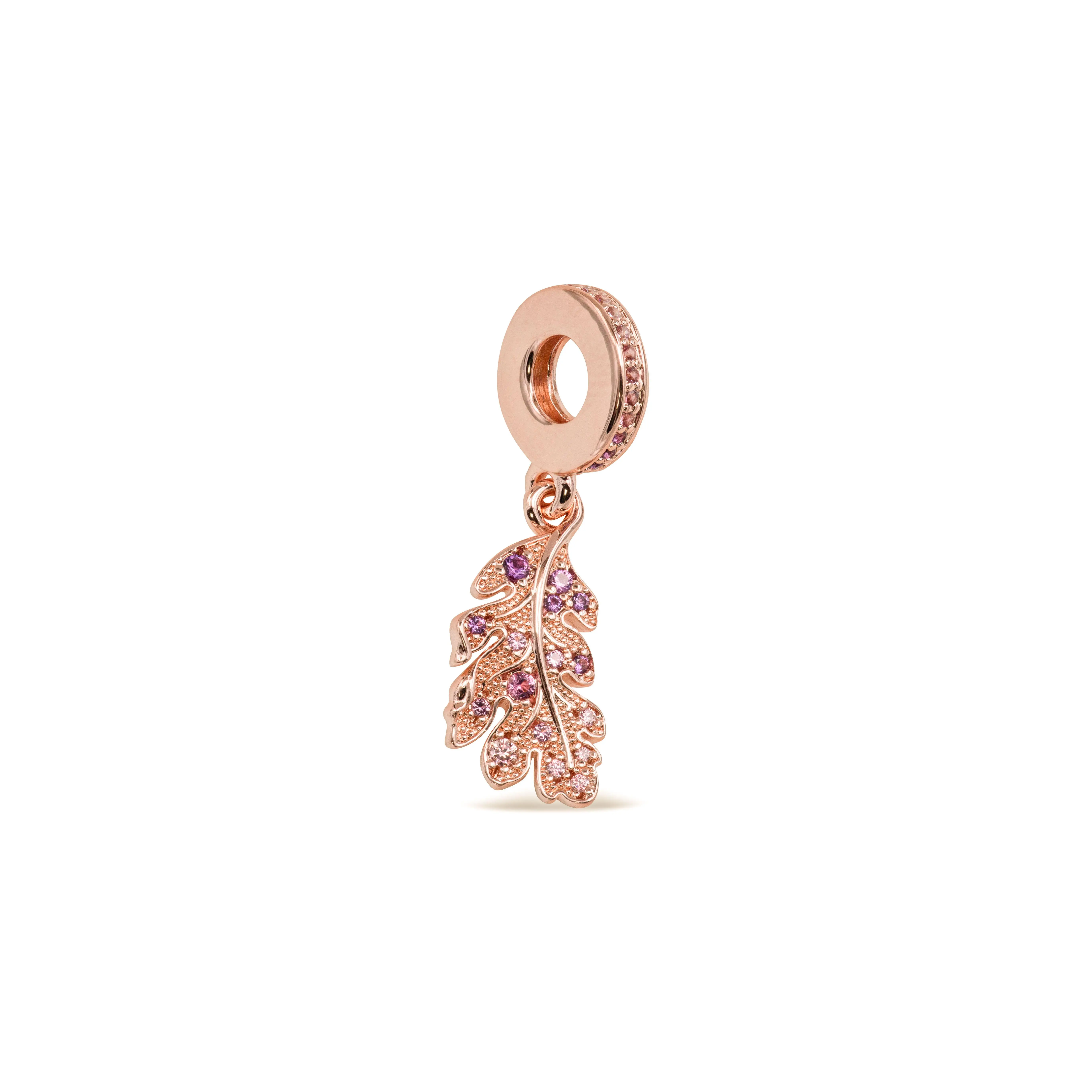 Pandora Oak Leaf Dangle Charm 789552C01