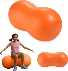 Peanut Shaped Active Seat Balance Chair, Exercise Yoga Ball for Core Strength, Posture & Desk Sitting